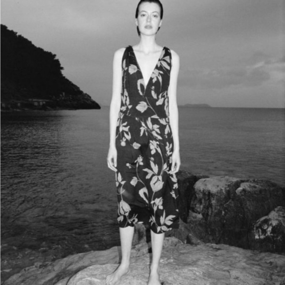 NWT Thakoon Floral Deep V-Neck Maxi Dress - Picture 8 of 8